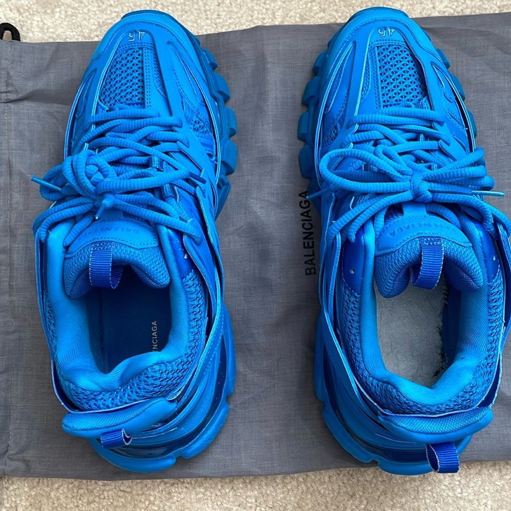 [Balenciaga] Men’s Track Sneaker in Blue Size 45 (US 12)